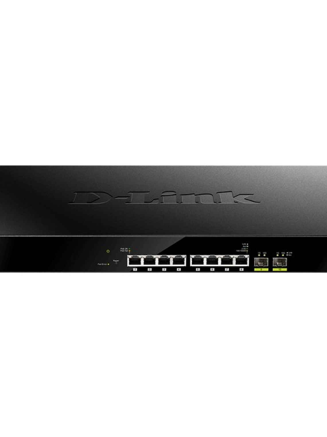 D-Link DMS-1100-10TP Switch 8x2.5GbE PoE 2xSFP+ 1