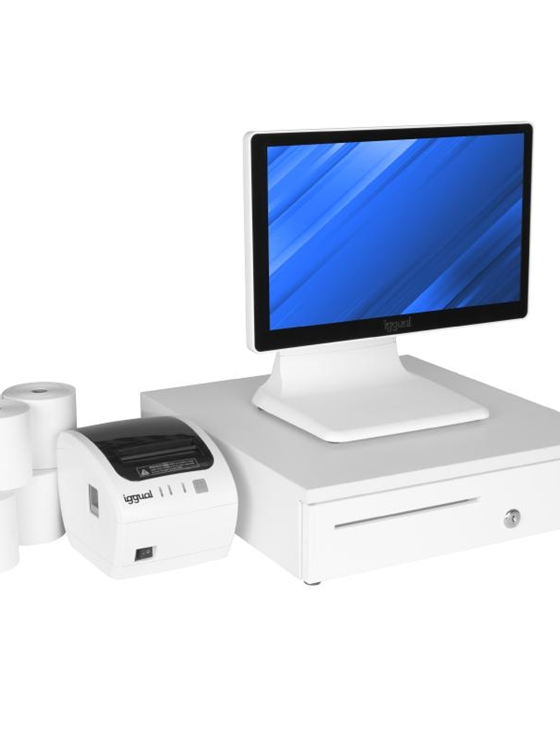 Pack completo TPV blanco 15,6