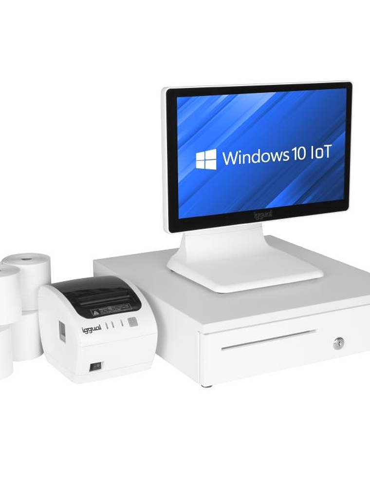 Pack completo TPV blanco 15,6