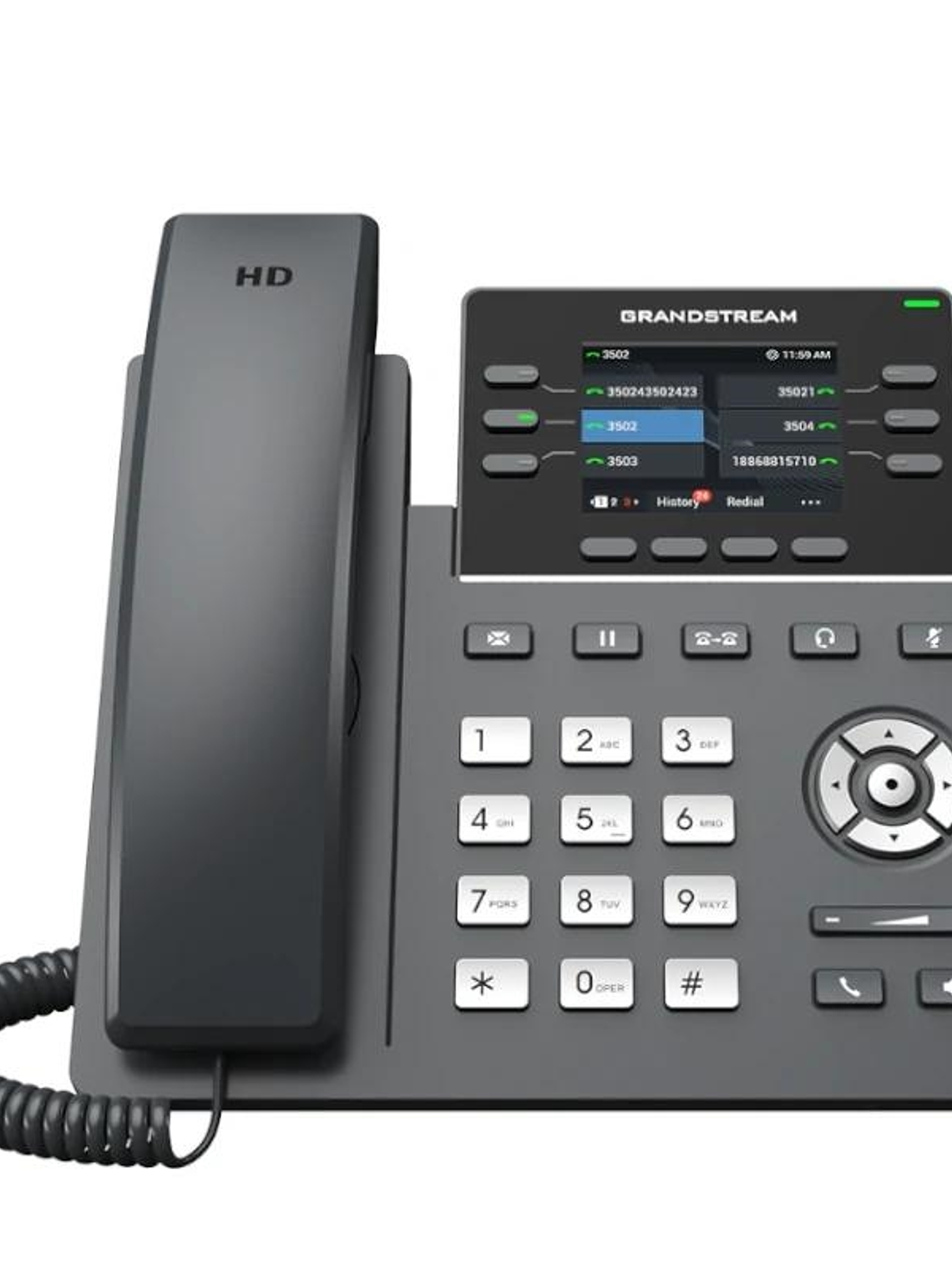 GrandStream IP Phone GRP2613 6 lineas 2xGbE 1