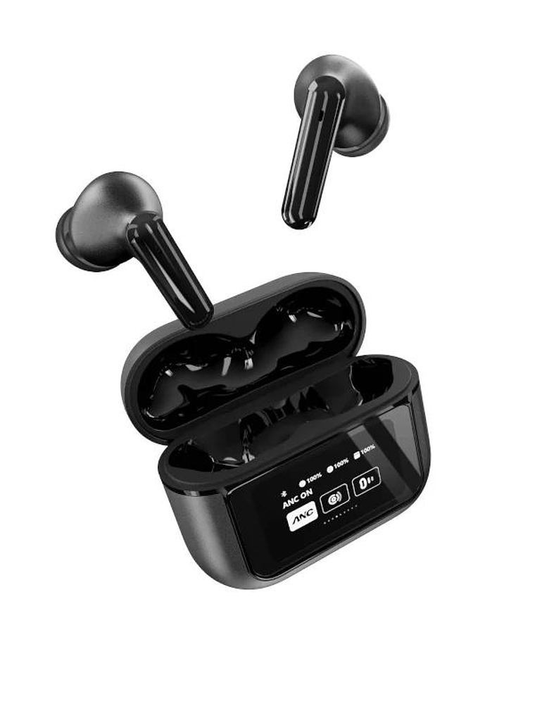 Energy Sistem Auriculares Display ANC Graphite TW 1