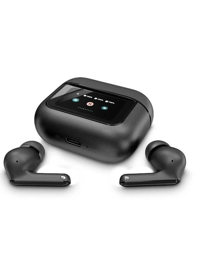 Energy Sistem Auriculares Display ANC Graphite TW 3