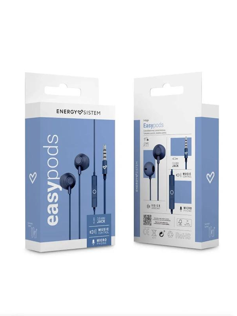 Energy Sistem Auriculares EasyPods Indigo 4