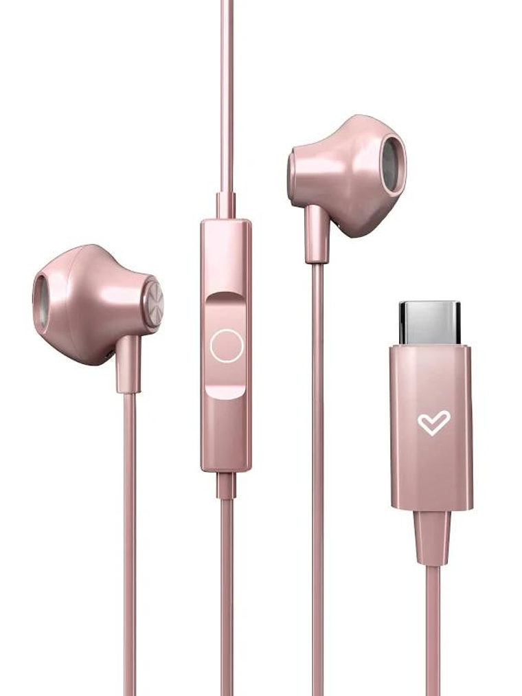 Energy Sistem Auriculares EasyPods Type C Rose 2