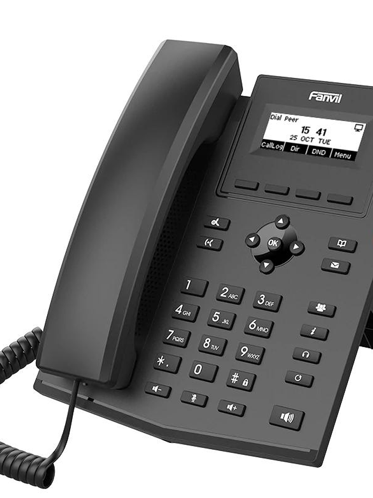 Fanvil X301G, 2 líneas SIP, con Gigabit, sin PSU 3