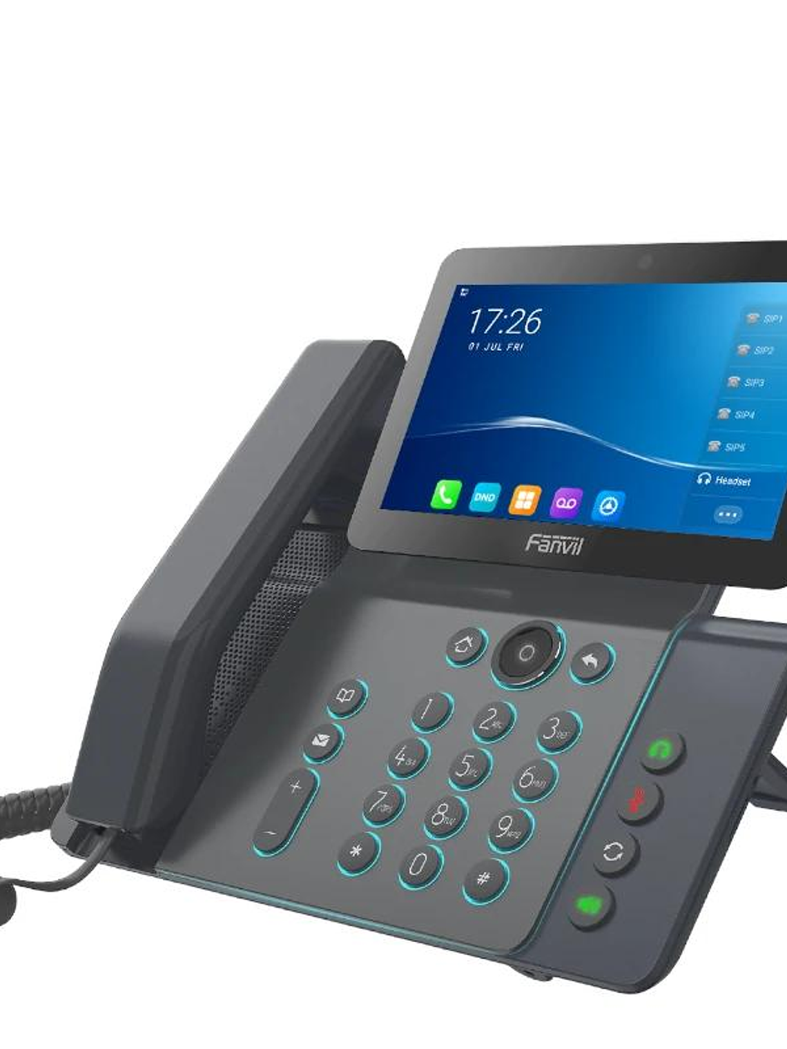 Fanvil V67, 20 líneas SIP, teléfono Android 2