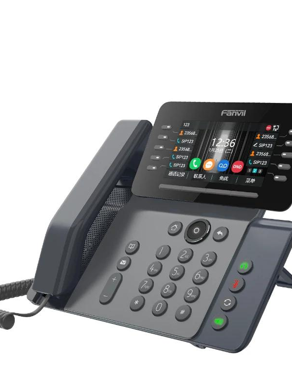 Fanvil V65, 20 líneas SIP, códec de video 2