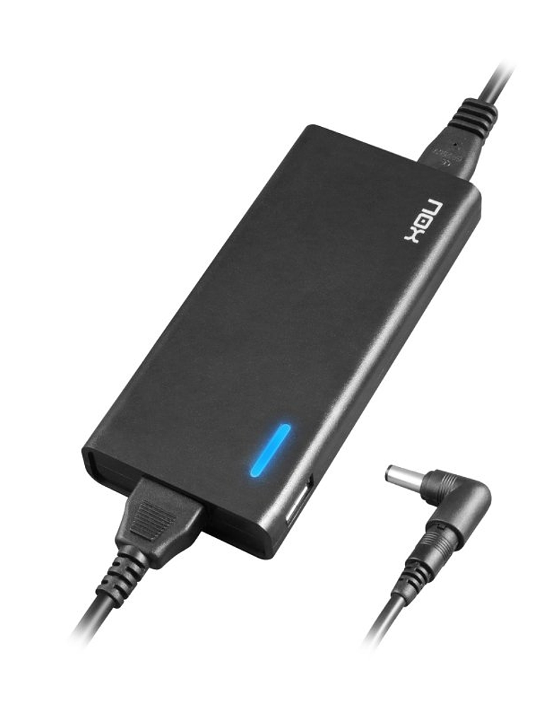 Nox Cargador para portátil 90W USB 1
