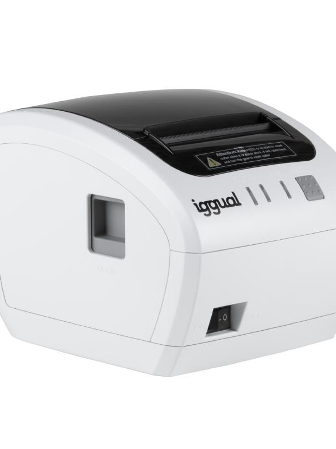 iggual Impresora térmica TP EASY 80W USB+RJ11 blan 1