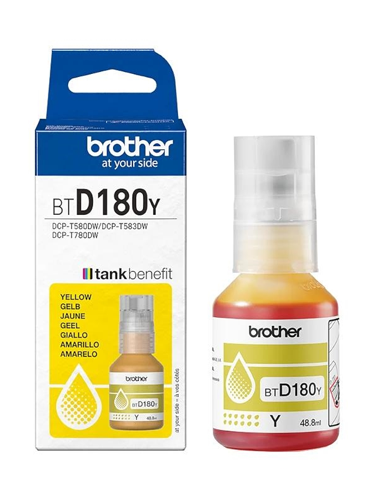 Brother Botella BTD180Y Amarillo 1