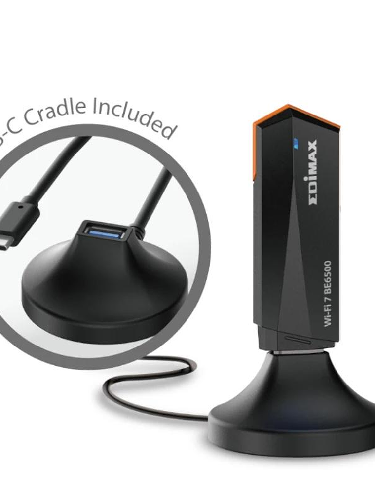 Edimax EW-7822UBE Adaptador USB 3.2 WiFi7 BE6500 4