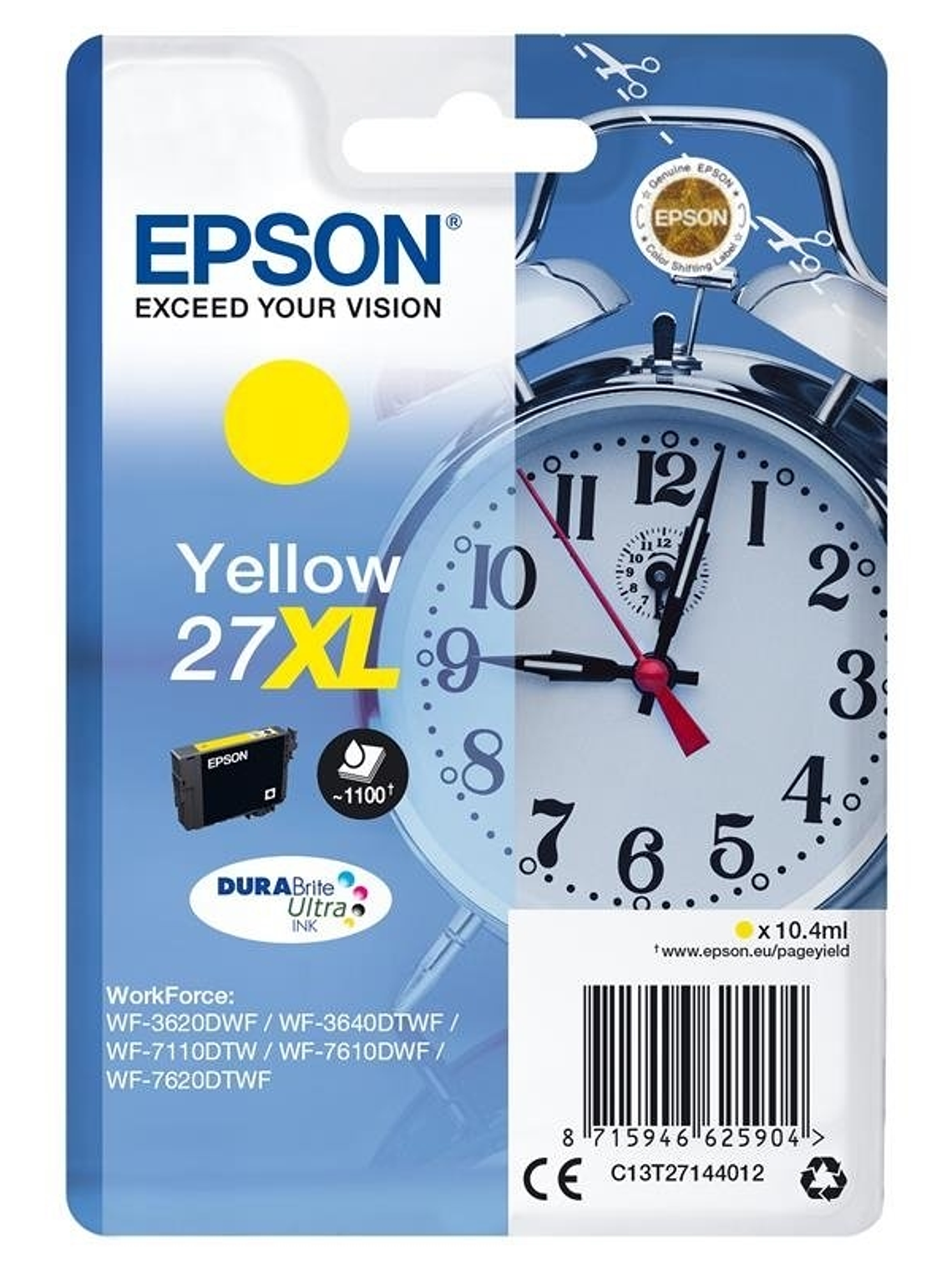 Epson Cartucho T2714XL Amarillo 1