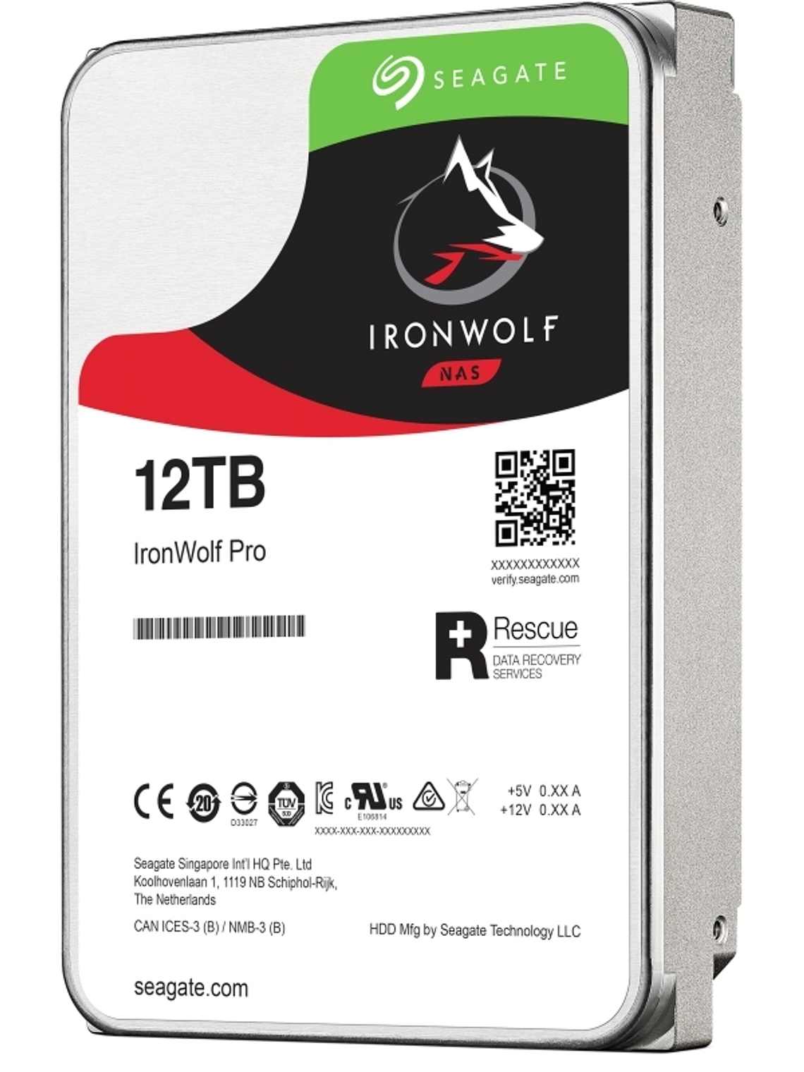 Seagate IronWolf NAS ST12000VN0008 12TB 3.5