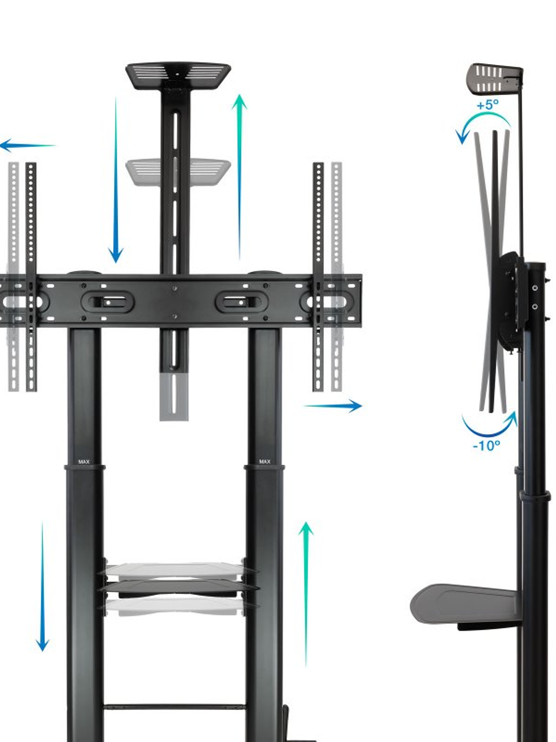 Tooq FS20400HM-B Soporte suelo 60