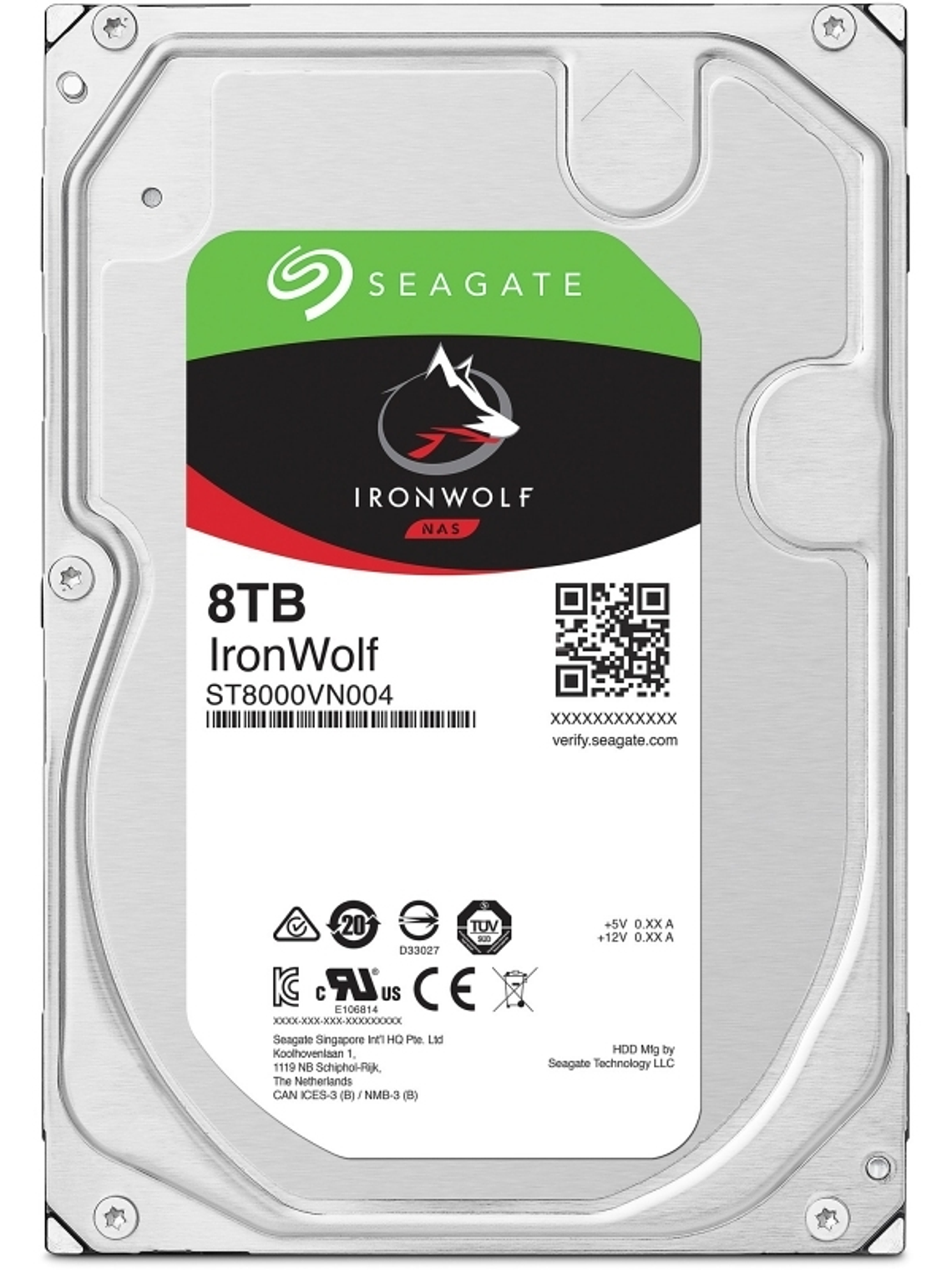 Seagate IronWolf NAS ST8000VN004 8TB 3.5