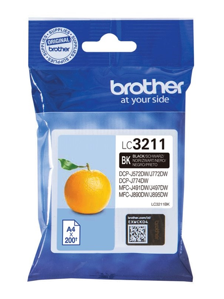 Brother Cartucho LC3211BK Negro 1