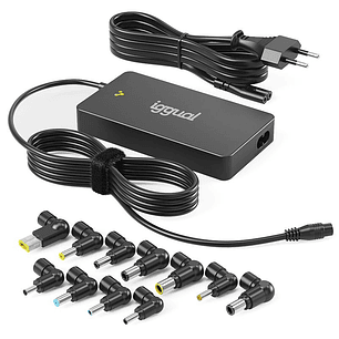 iggual Cargador Universal Slim CUA-S-11T-90W