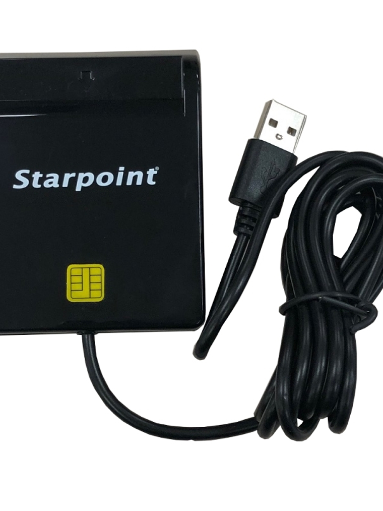 Lector Tarjeta Chip STP_SCRZW-1 USB Negro 1
