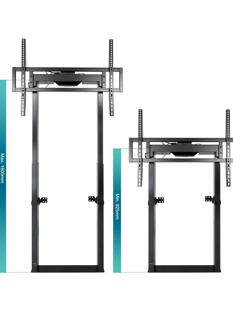 Tooq Soporte suelo fijo eléctrico Titán 55