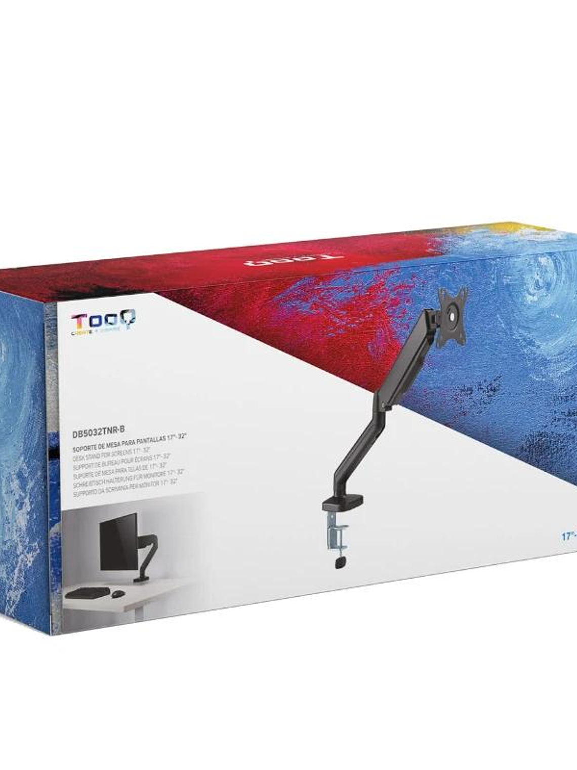 Tooq DB5032TNR-B Soporte mesa 1 brazo 17