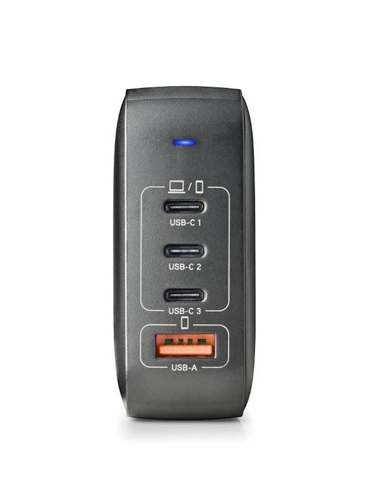 NGS CARGADOR ULTRARAPIDO165W 4 PUERTOS 3USB-C 1 US 2