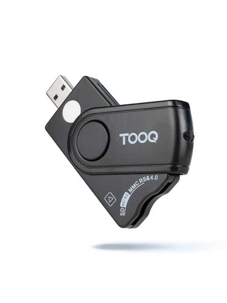 Tooq TQR-3012B Lector DNIe, SIM, SD/TF, USB-A 1