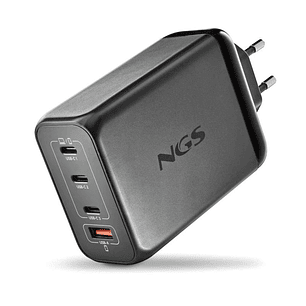 NGS CARGADOR ULTRARAPIDO240W 4 PUERTOS 3USB-C 1 US