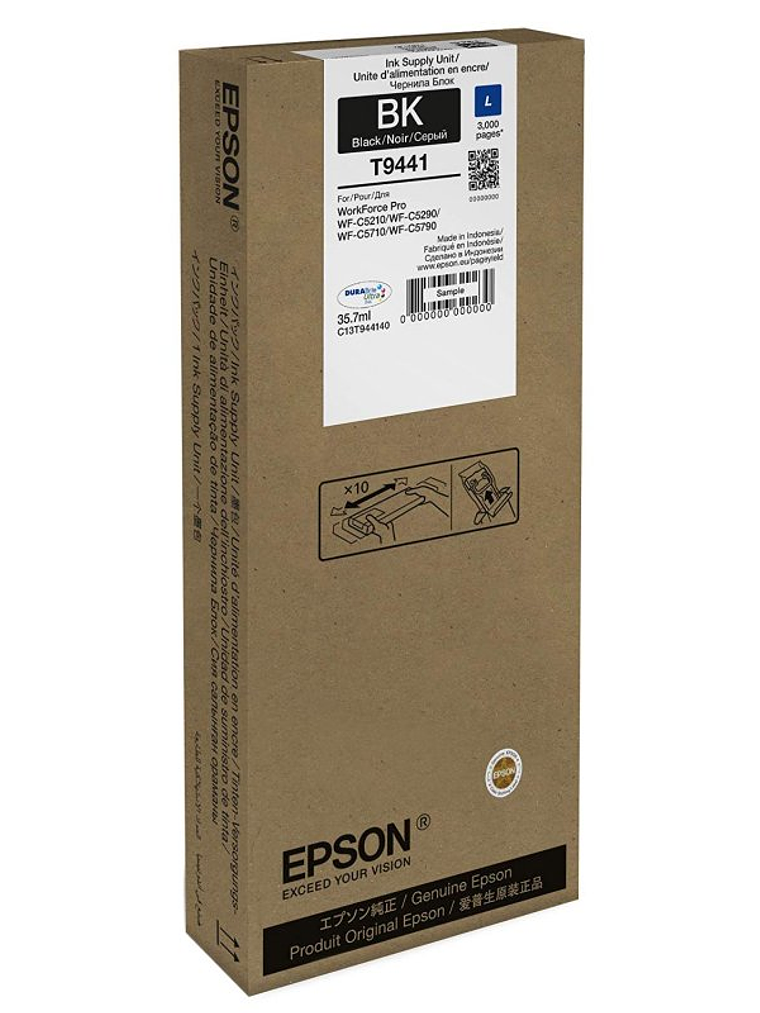 Epson Cartucho T9441  Negro 2