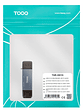 Tooq TQR-3001G Lector USB3.0 (USB-C+USB-A) SD/TF - Miniatura 2