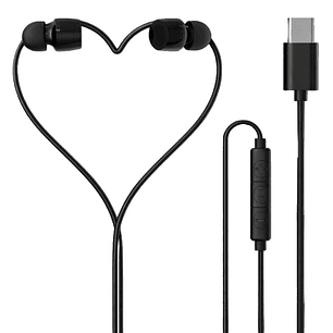 iggual Auriculares tipo C intrauditivos con micro