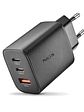 NGS CARGADOR GAN ULTRARAPIDO 65W USB-C+ USB-A - Miniatura 1