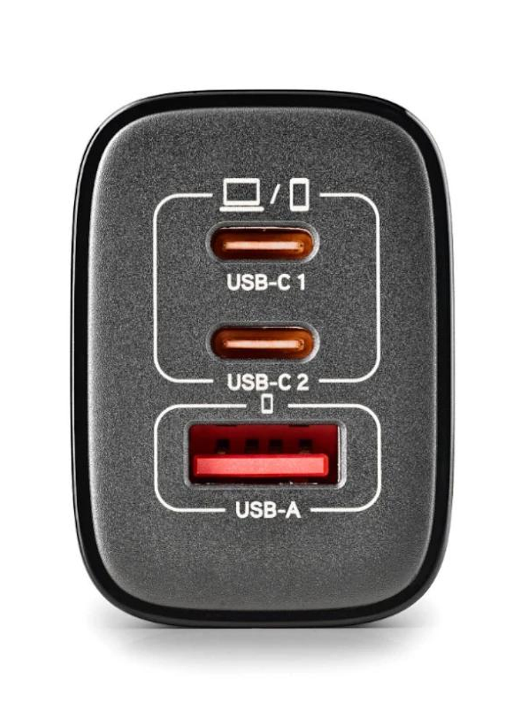 NGS CARGADOR GAN ULTRARAPIDO 65W USB-C+ USB-A 3