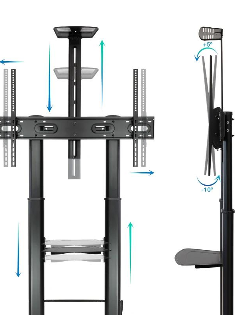 Tooq Soporte Suelo/Pared fijo HIPERION 55