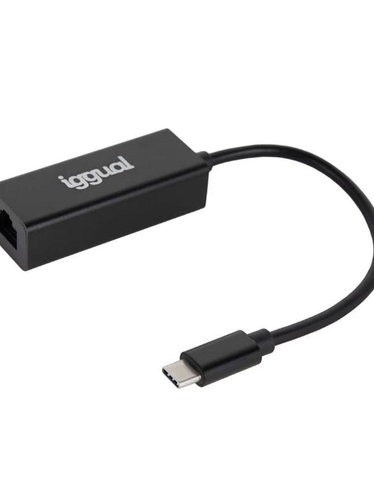 iggual Adaptador tipo C a RJ45 Gigabit 1000Mbps 1