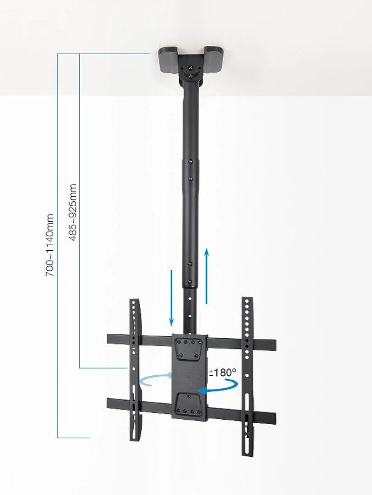 Tooq LPCE1175TSLI-B Soporte techo TV 32
