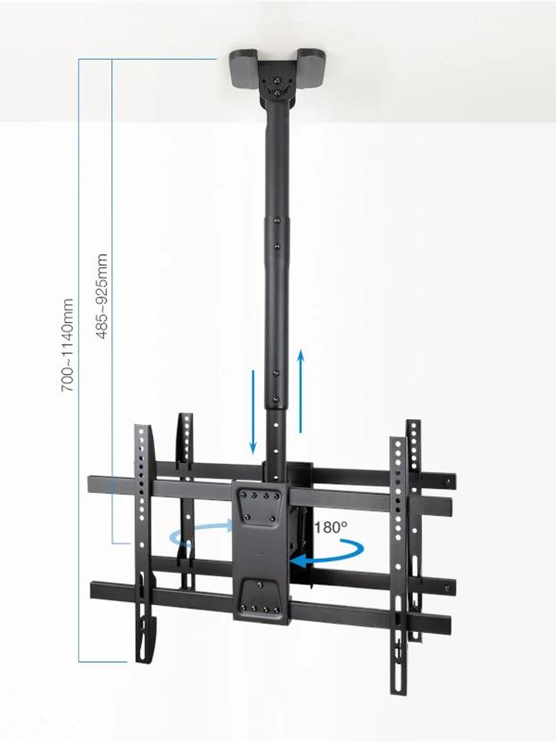 Tooq LPCE2286TSLI-B Soporte techo 2 TV 43