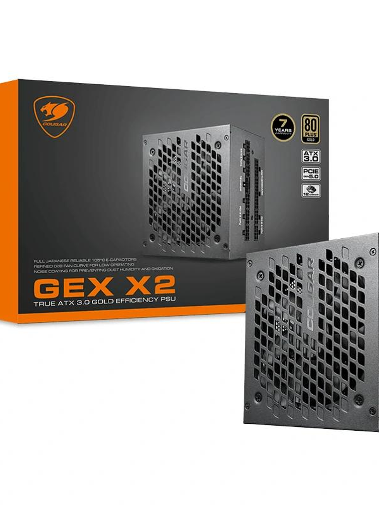 Cougar Fuente GEX X2 850w modular 80+ Gold 4