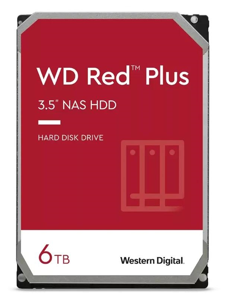 Western Digital Red Plus WD60EFPX 6TB SATA-600 1