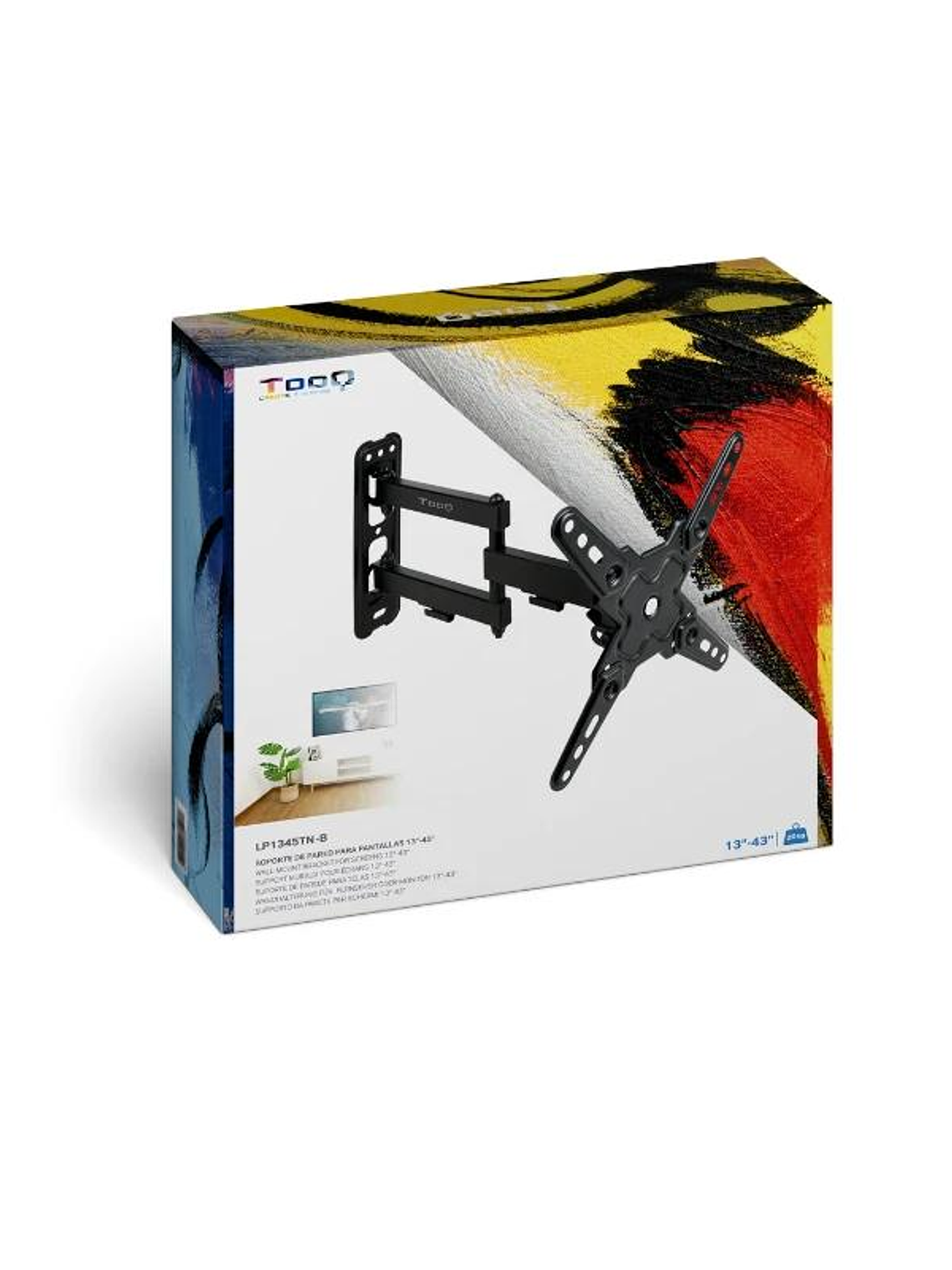 Tooq LP1345TN-B Soporte pared pantallas 13