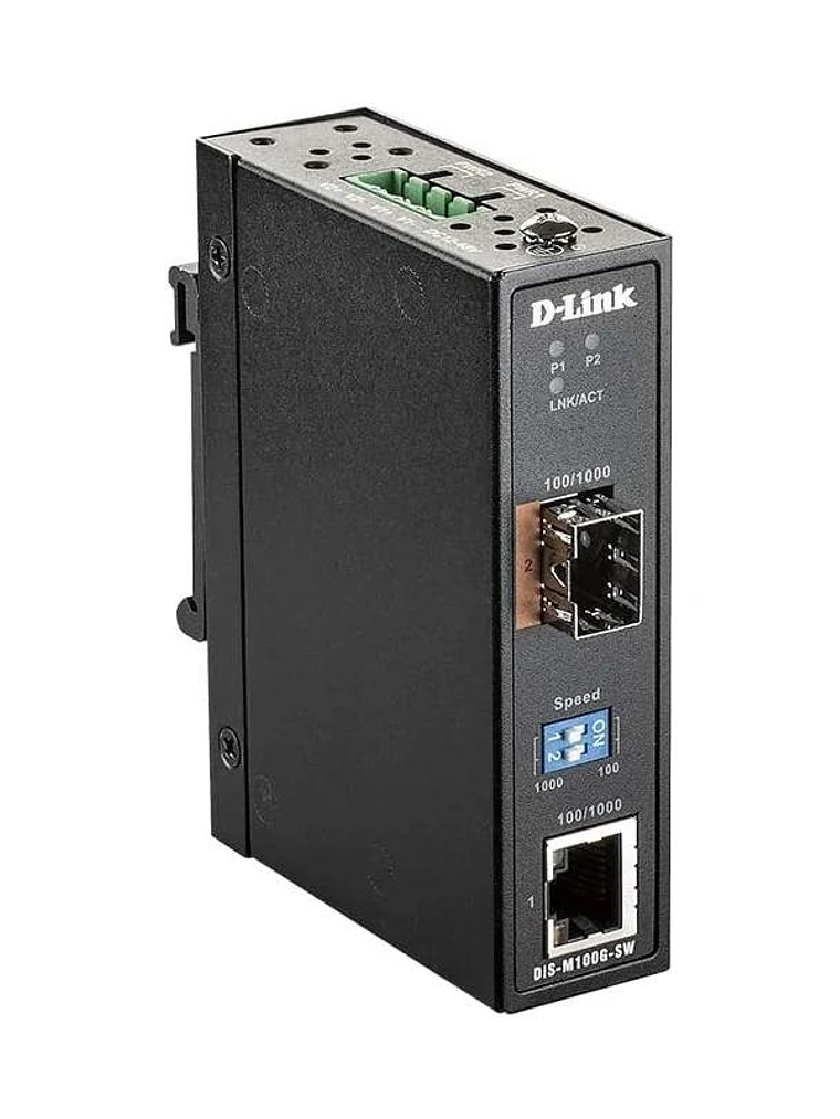 D-Link DIS-M100G-SW Conversor Medios Indust a SFP 1