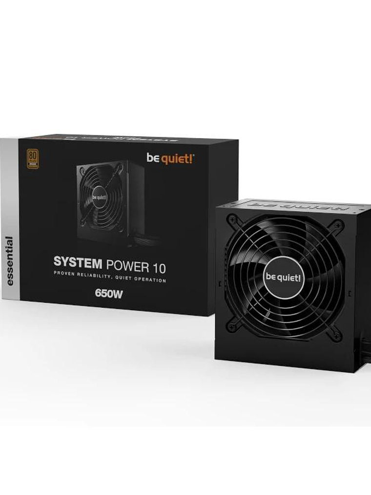 be quiet! Fuente System Power 10 650W Bronce 3