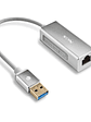NGS Adaptador Hacker 3.0 usb a lan 1GBPS CABLE 15C - Miniatura 3