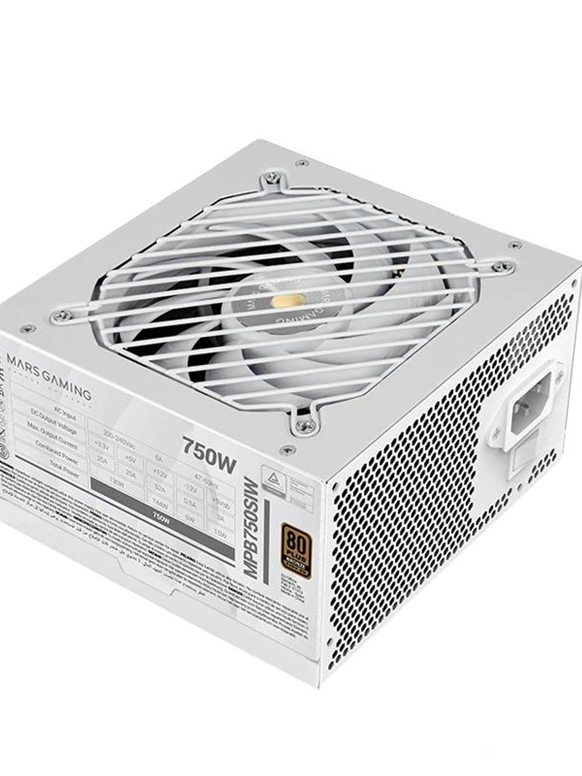 MARS GAMING PSU 750W,DC-DC & SMD TECH,7A GARANTÍA 1