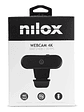 Nilox Webcam 4k, Enfoque Auto Negro - Miniatura 3
