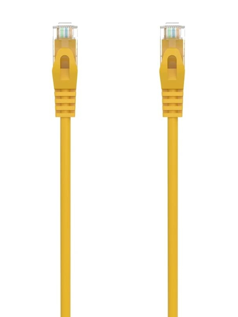 Aisens Latiguillo RJ45 LSZH CAT.6A UTP amari 3.0m 1