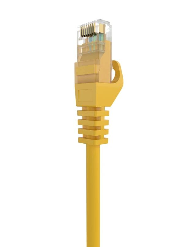 Aisens Latiguillo RJ45 LSZH CAT.6A UTP amari 3.0m 3