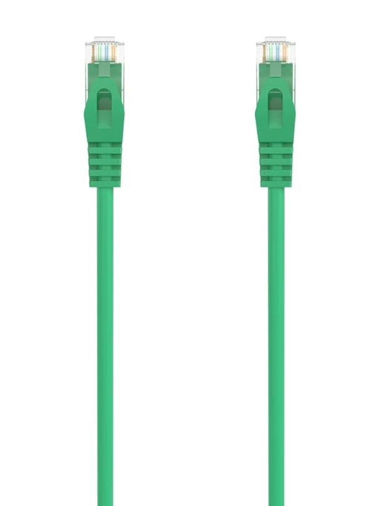 Aisens Latiguillo RJ45 LSZH CAT.6A UTP verde 3.0m 1