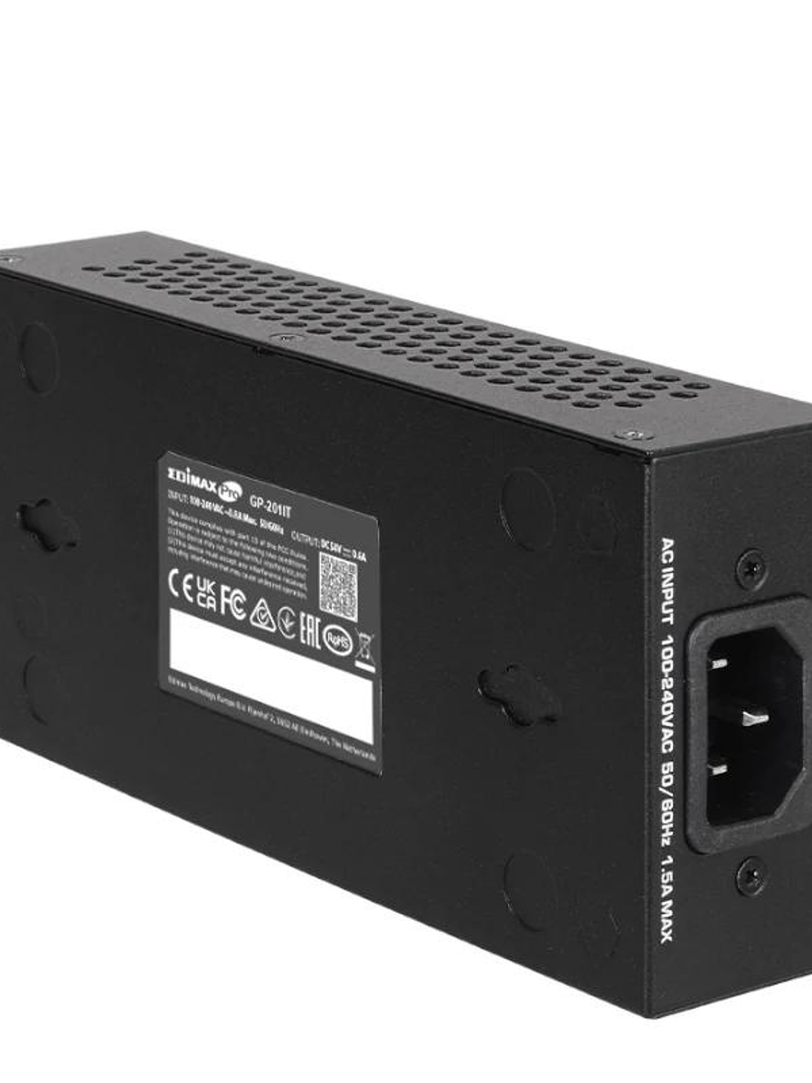 Edimax GP-201IT Inyector POE+ Gigabit 30W 802.3at 3