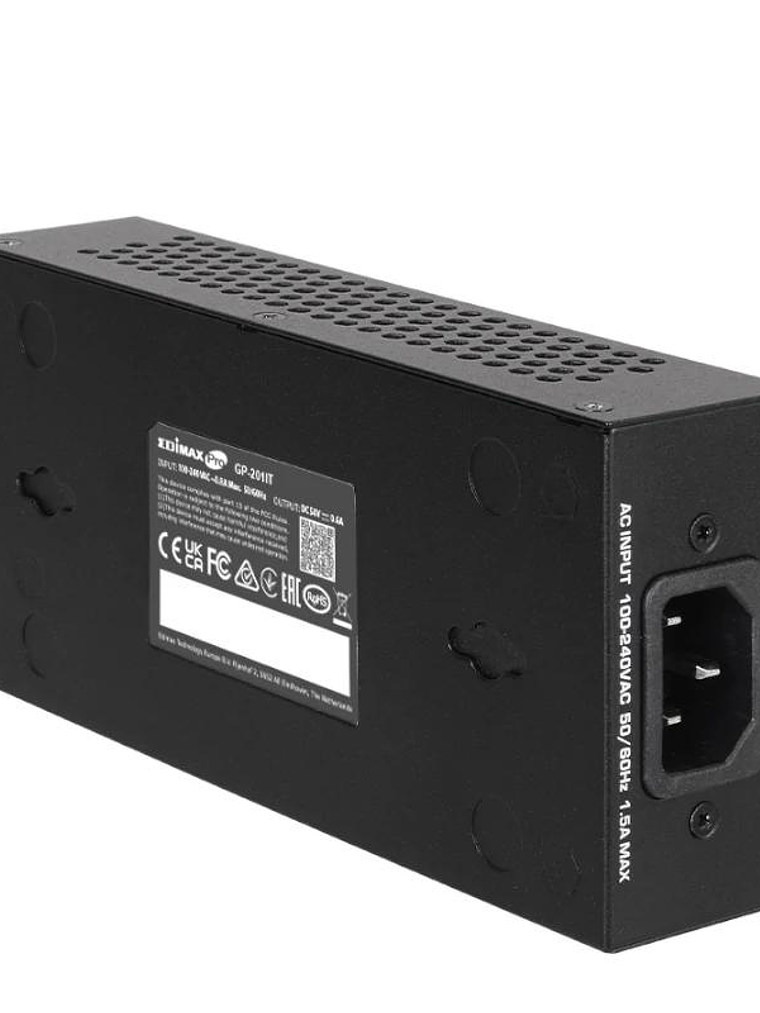 Edimax GP-201IT Inyector POE+ Gigabit 30W 802.3at 3