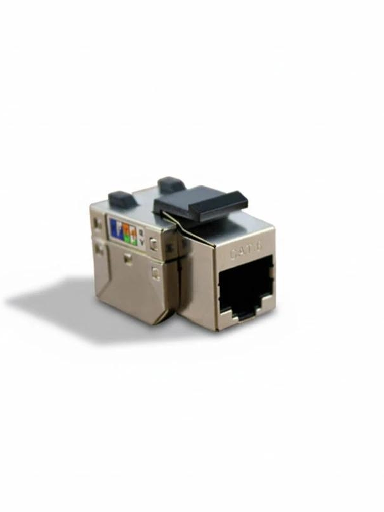 2LAN CONECTOR HEMBRA RJ45 CAT.6 FTP  90º 1